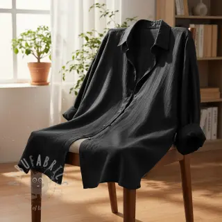 Viskoosi pellavalla PREMIUM black