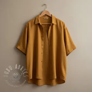 Viskoosi pellavalla PREMIUM ochre