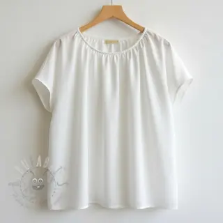 Viskoosi pellavalla PREMIUM off white