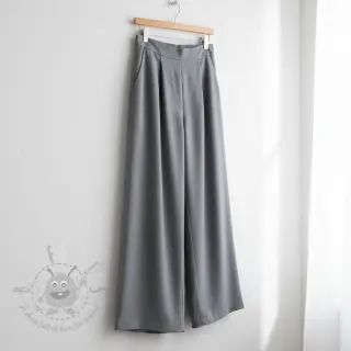 Viskoosi pellavalla PREMIUM middle grey