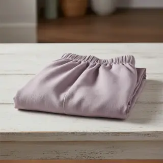 Viskóza s ľanom PREMIUM light old pink