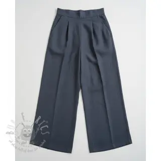 Viskoosi pellavalla PREMIUM dark grey