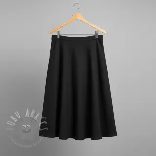 Viskoosi pellavalla CRINCLE black