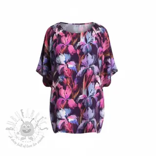 Viskoosi RADIANCE Flower Bea digital print