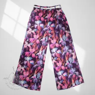 Viskoosi RADIANCE Flower Bea digital print