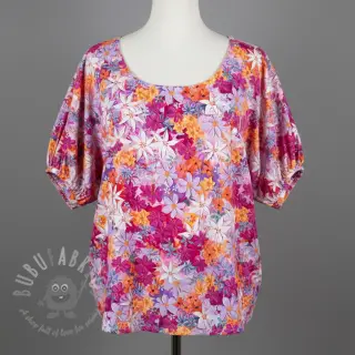 Viskoosi RADIANCE Gracia flowers digital print