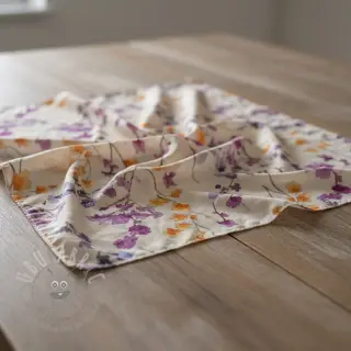 Viskoosi RADIANCE Ephora flowers digital print