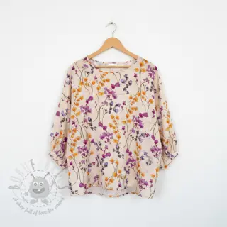 Viskoosi RADIANCE Ephora flowers digital print