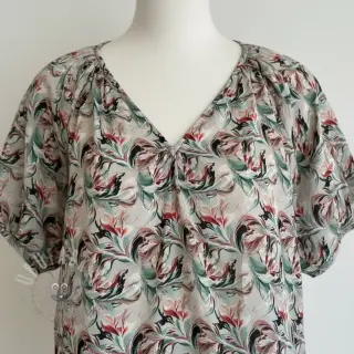 Viskoosi RAYON POPLIN Diverse graphics design E digital print