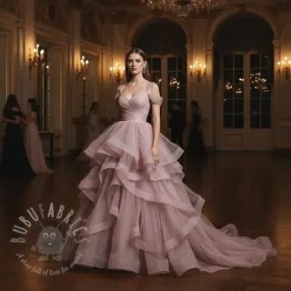 Tylli TUTU-hameeseen ROYAL SPARKLE old blush gold