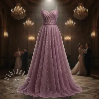 Tylli TUTU-hameeseen ROYAL SPARKLE dark lilac gold