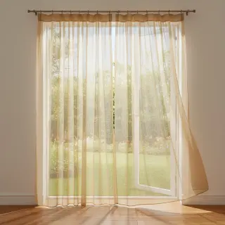 Tyl na TUTU camel 160 cm