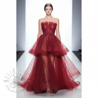 Tylli TUTU-hameeseen SPOT bordeaux