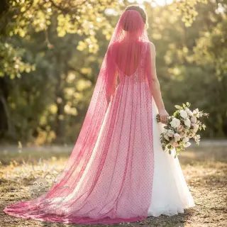 Tylli TUTU-hameeseen SPOT dark fuchsia
