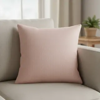 Ľan s bavlnou Fishbone pink