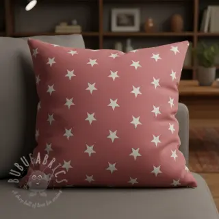 Puuvillakangas Stars blush