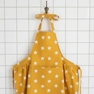 Bavlnená látka Stars yellow