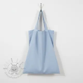 Puuvillapopliini baby light blue
