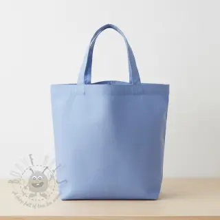 Puuvillapopliini dark sky blue