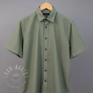 Puuvillapopliini olive