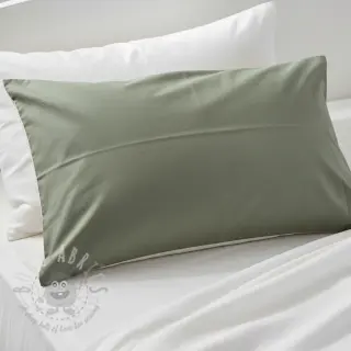Puuvillapopliini olive