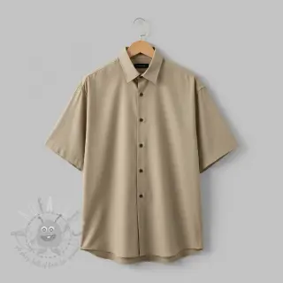 Puuvillapopliini light brown