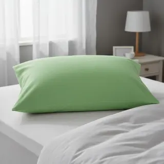Bavlnený popelín neon green
