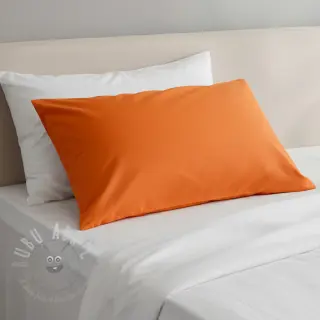 Puuvillapopliini tangerine