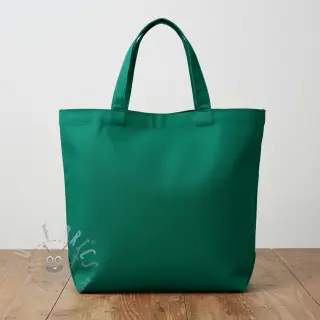 Puuvillapopliini dark emerald