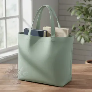 Puuvillapopliini dark mint