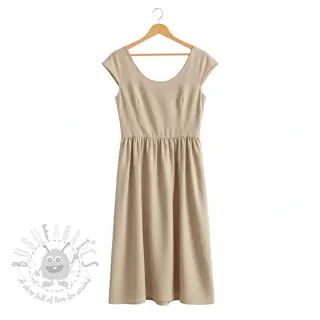 Puuvillapopliini beige