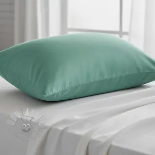 Puuvillapopliini cyan