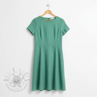 Puuvillapopliini cyan