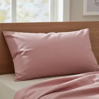 Bavlnený popelín blush