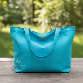 Puuvillapopliini light turquoise
