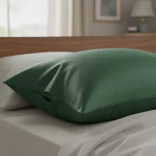 Bavlnený popelín dark green