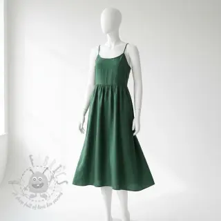 Puuvillapopliini dark green