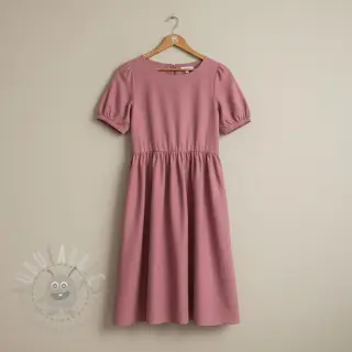 Puuvillapopliini mauve