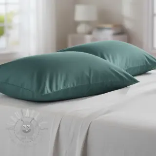 Puuvillapopliini dark petrol