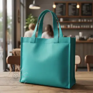 Puuvillapopliini turquoise