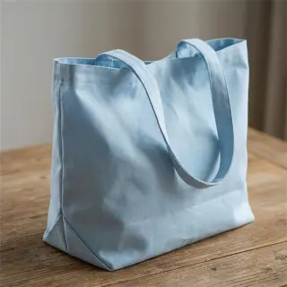 Bavlnený popelín blue