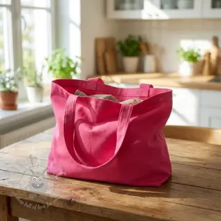 Puuvillapopliini pink