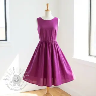 Puuvillapopliini violet