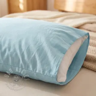 Puuvillapopliini light blue