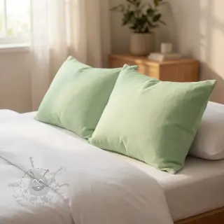 Puuvillapopliini light mint