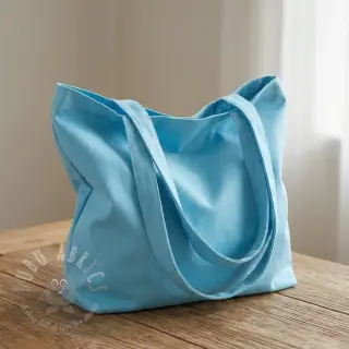 Puuvillapopliini sky blue