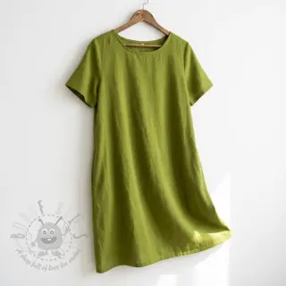 Puuvillapopliini green