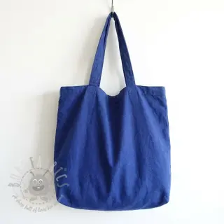 Puuvillapopliini dark cobalt