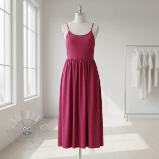 Puuvillapopliini cerise