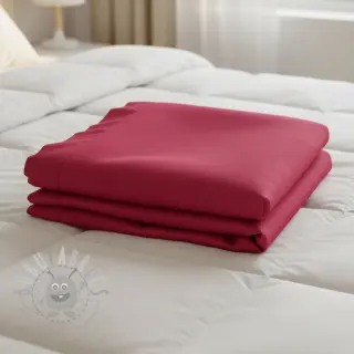 Puuvillapopliini cerise
